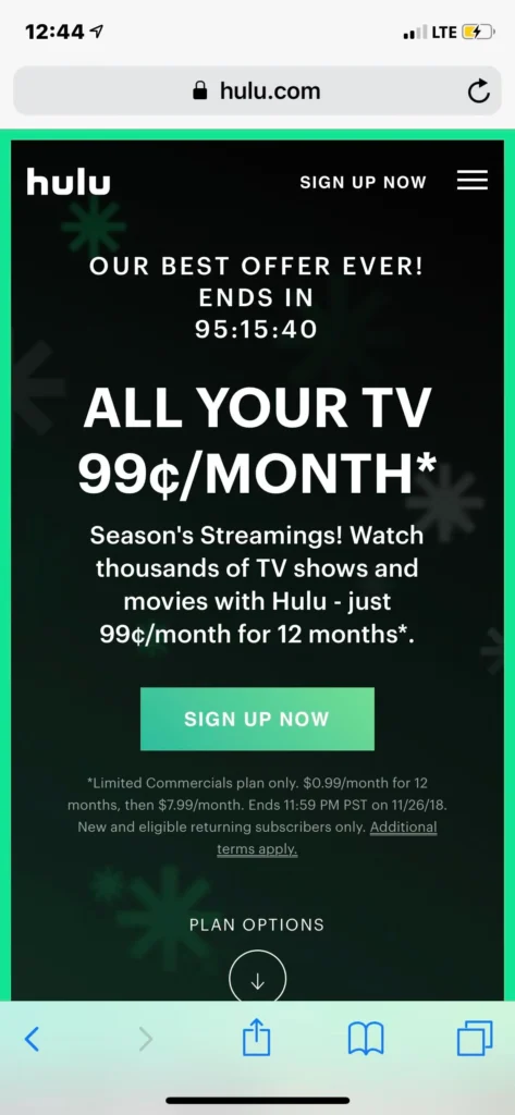Why Hulu Black Friday Deal Not Working & What to do 2 Hulu Black Friday Deal Not Working 1