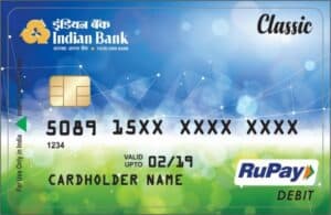 Indian Bank Debit Cards 7 IB DIGI – RuPay Classic Card