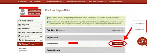 How to Add Beneficiary in ICICI Bank? 7 IBABN7