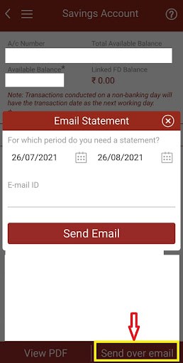 ICICI Bank Mini statement: Missed Call Number, SMS Banking 8 ICICI Bank Mini Statement email sending