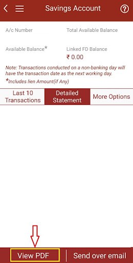 ICICI Bank Mini statement: Missed Call Number, SMS Banking 7 ICICI Bank Mini Statement view pdf