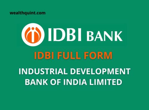 IDBI Full Form