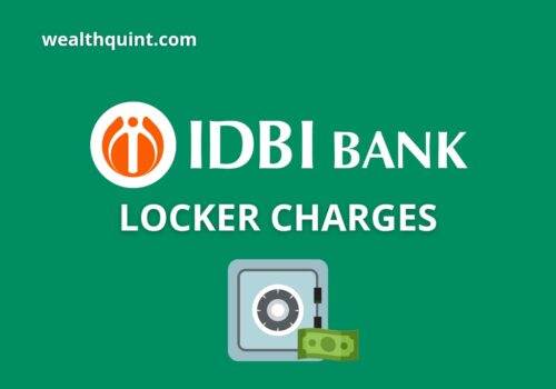 IDBI Bank Locker Charges