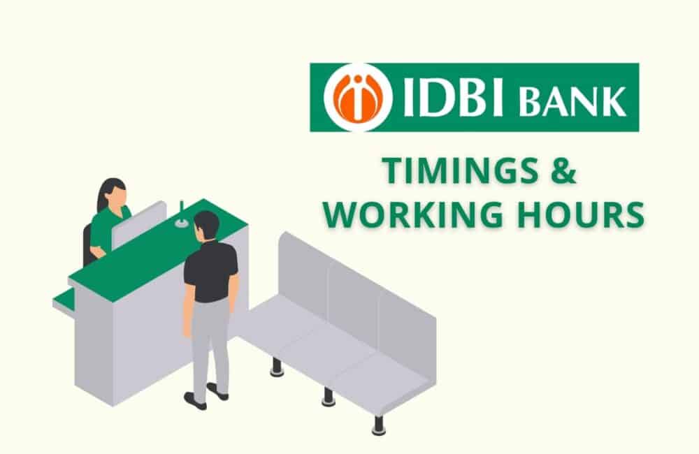 IDBI Bank Timings & Working Hours