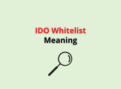 IDO Whitelisting meaning