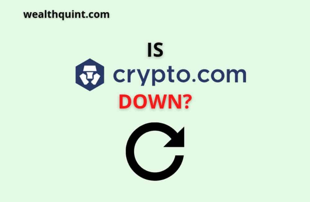 IS Crypto.com down