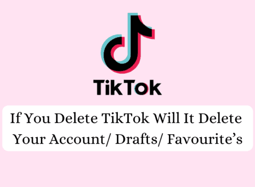 If You Delete TikTok Will It Delete Your Account/ Drafts/ Favourite's 12 If You Delete TikTok Will It Delete Your Account/ Drafts/ Favourite’s