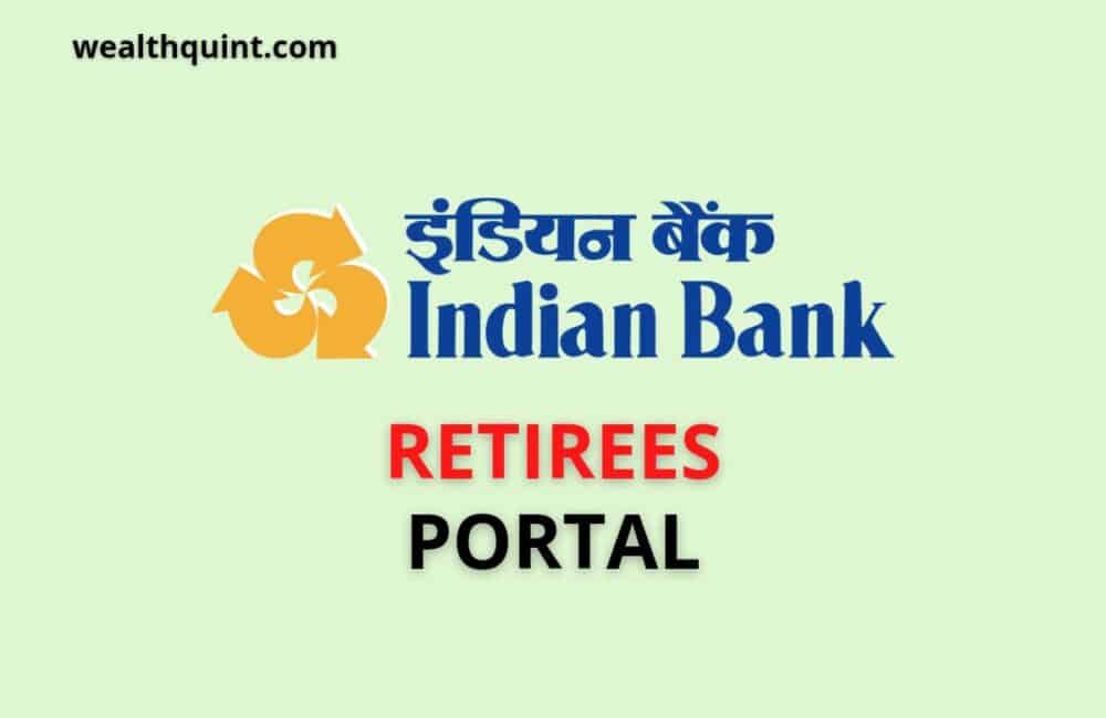 Indian Bank Retirees Portal 1 Indian Bank retirees portal