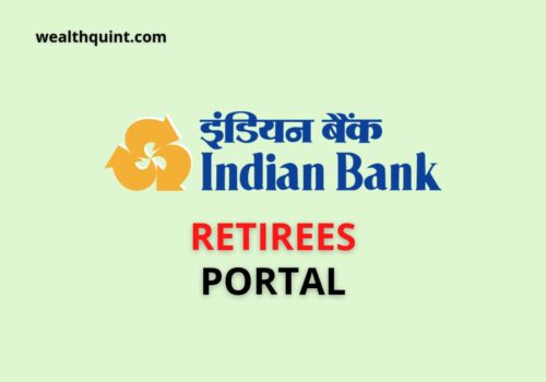 Indian Bank retirees portal