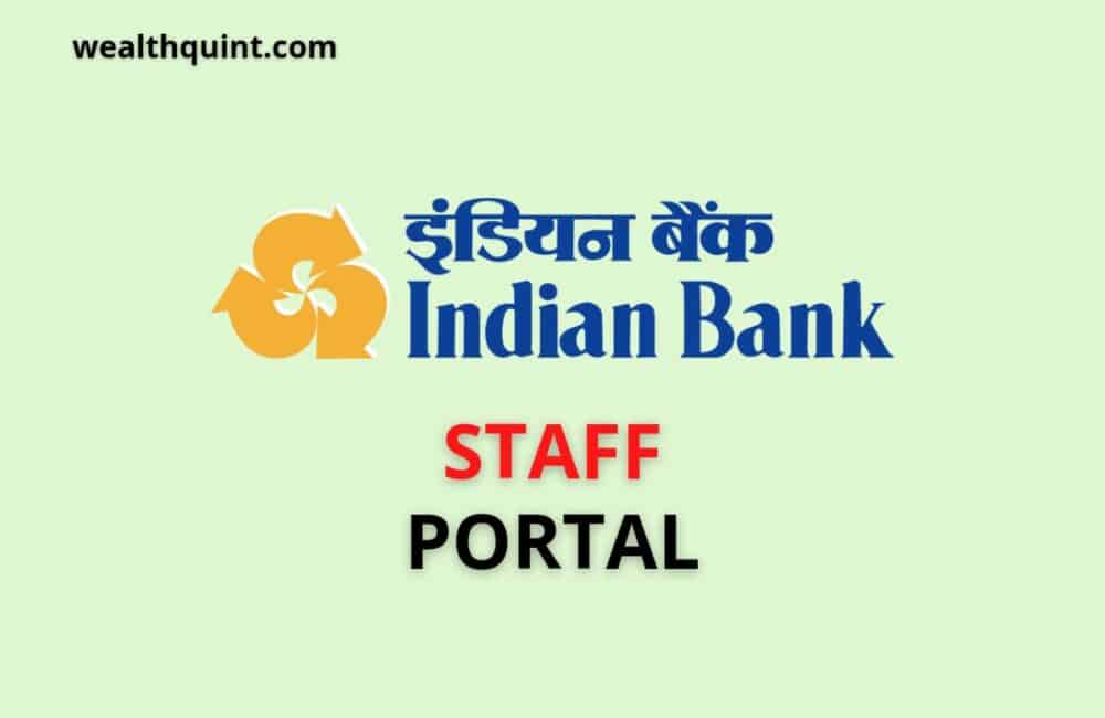 Indian Bank staff portal
