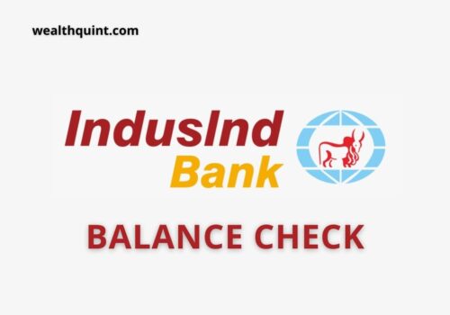 Indusind Bank Balance check
