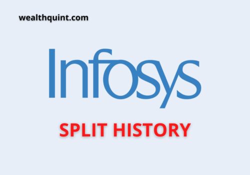 Infosys Split History