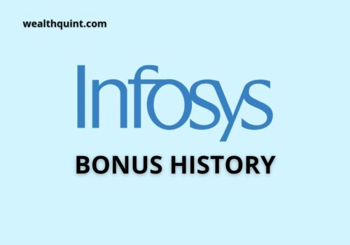 Infosys bonus history