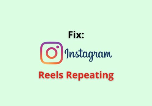 Instagram Reels repeating