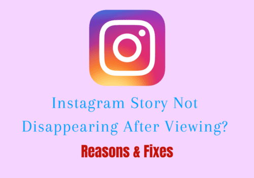 Reasons & Fixes