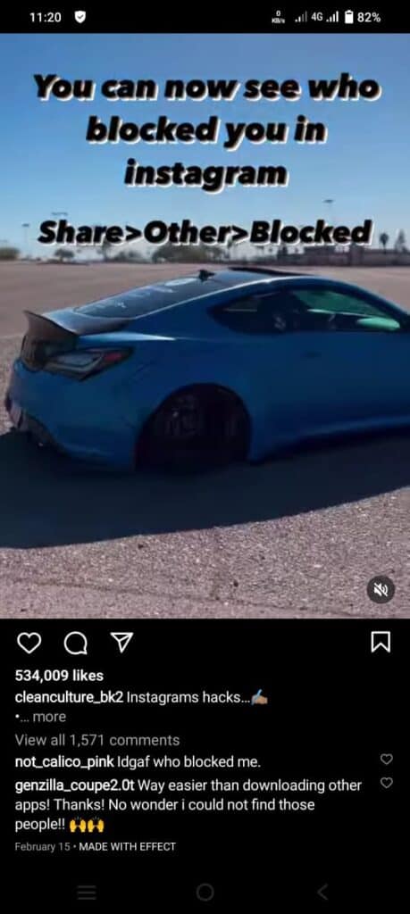 Share Other Blocked on Instagram: Does This Really Exist? 2 Instagram reel