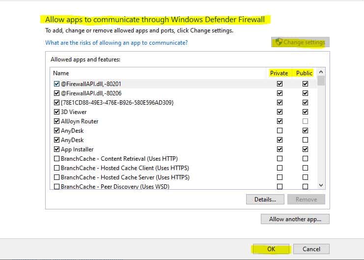 It Seems Like uTorrent Is Already Running But Not Responding firewall setting