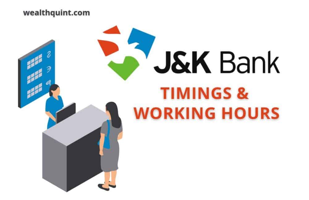 JK Bank Timings & Working Hours