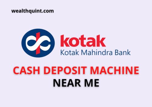 Kotak Mahindra bank Cash Deposit Machine Near Me