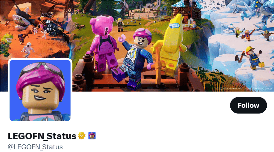 How To Fix “We Have Encountered An Error And Were Unable To Create Your World” In LEGO Fortnite 3 LEGO Fortnite Server Status Twitter 1