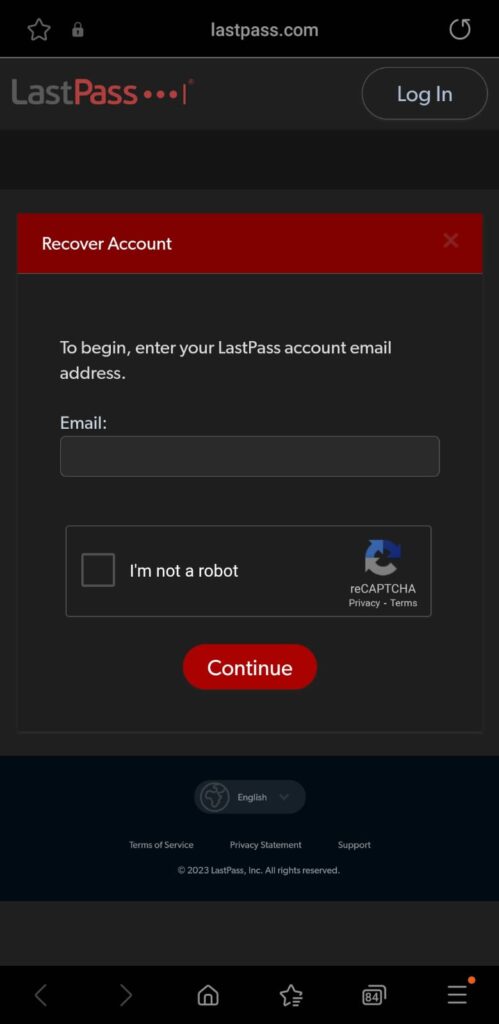How to Fix LastPass Master Password Not Working 3 LastPass account recovery