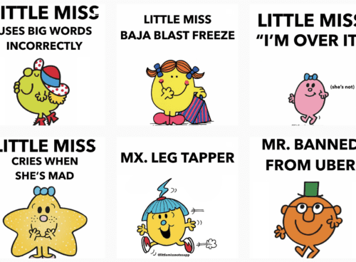 Little Miss & Mr Men Memes Font