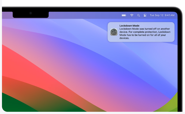 macOS Sonoma Best Features 10 Lockdown mode macOS Sonoma best features