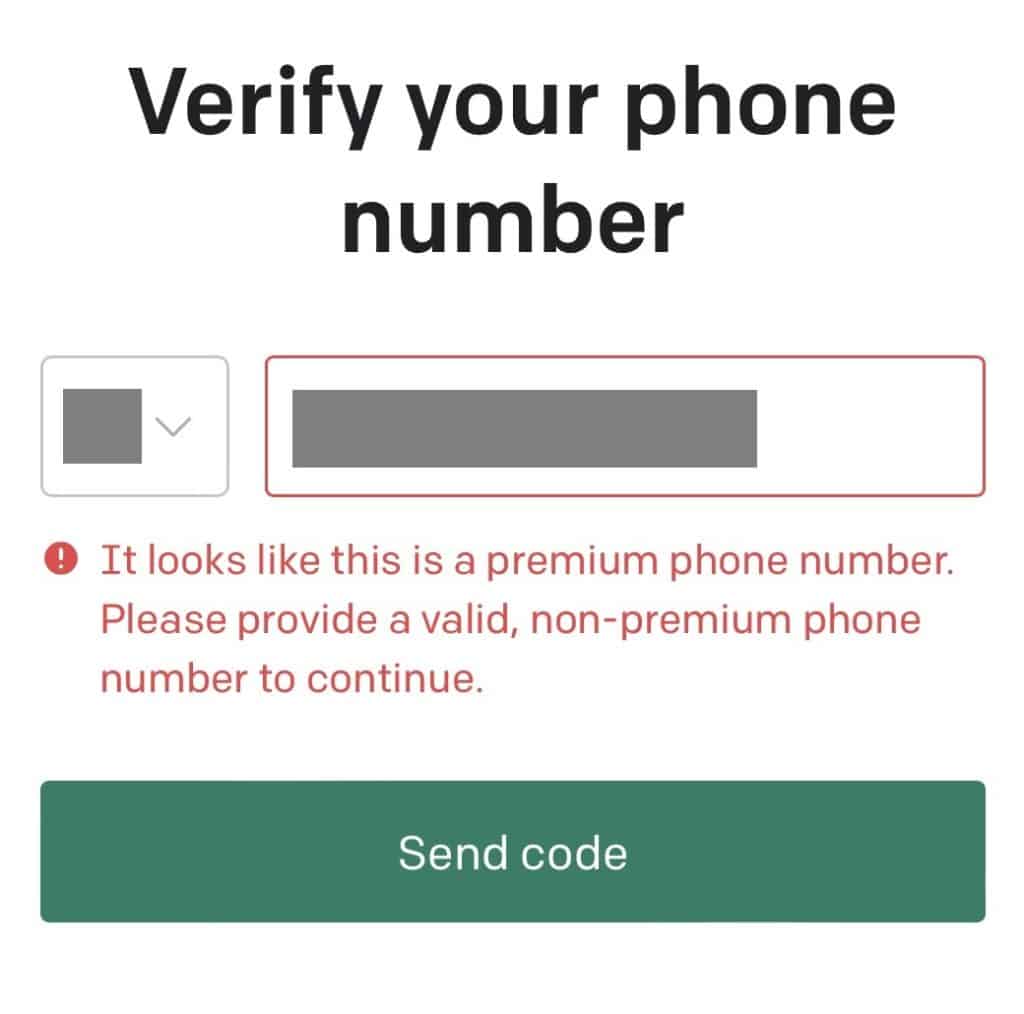 Looks Like This Is A Premium Phone Number ChatGPT