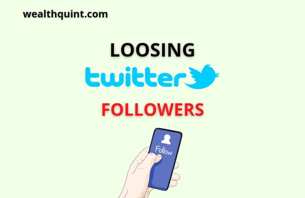 Loosing Twitter followes