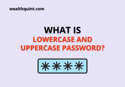 Lowercase passowrd uppercase password