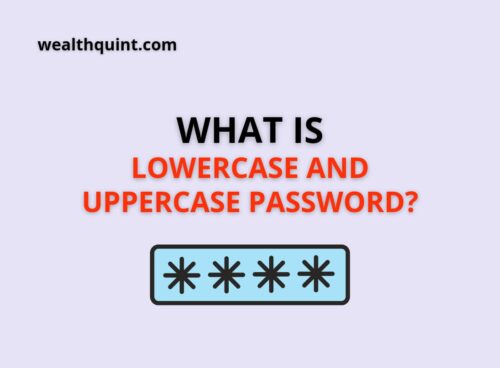 Lowercase passowrd uppercase password