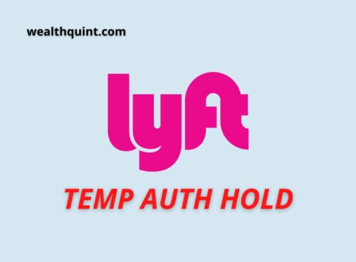 Lyft temp auth hold