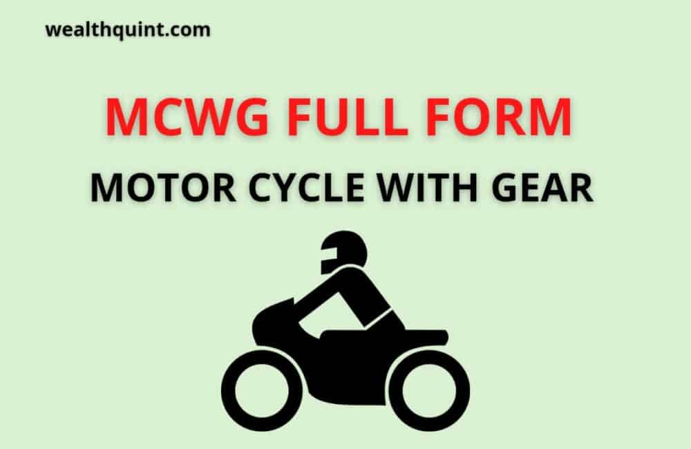 MCWG Full Form