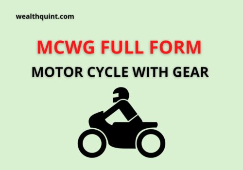 MCWG Full Form