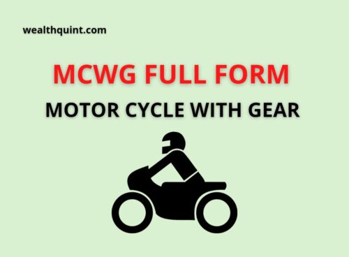 MCWG Full Form