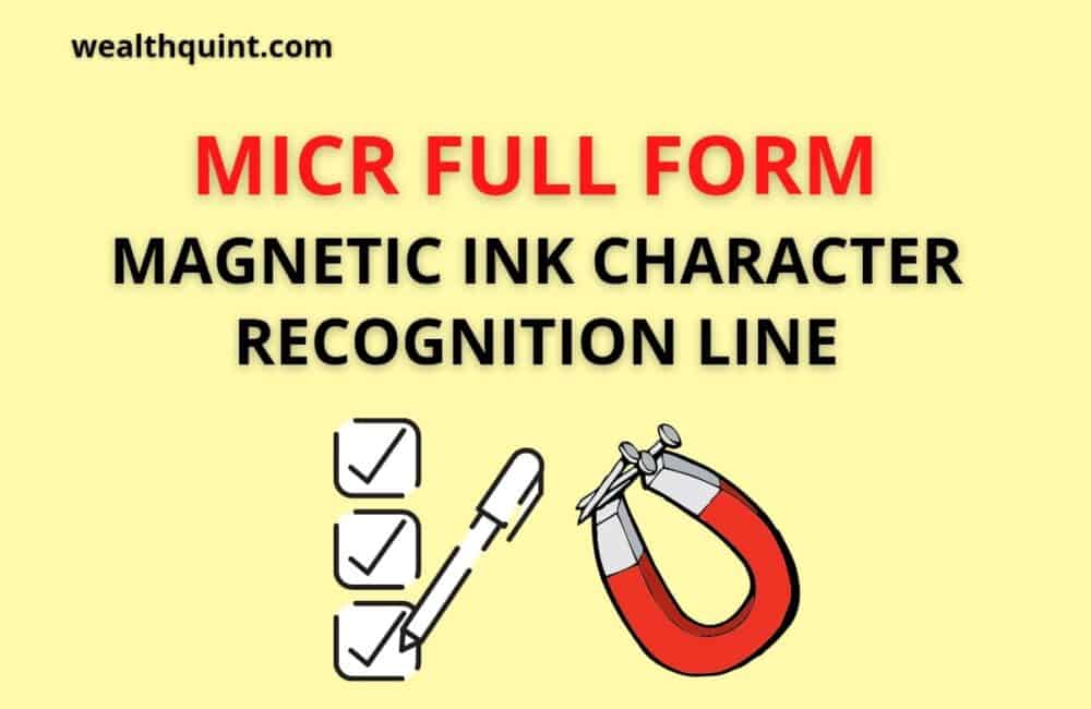 MICR Full Form