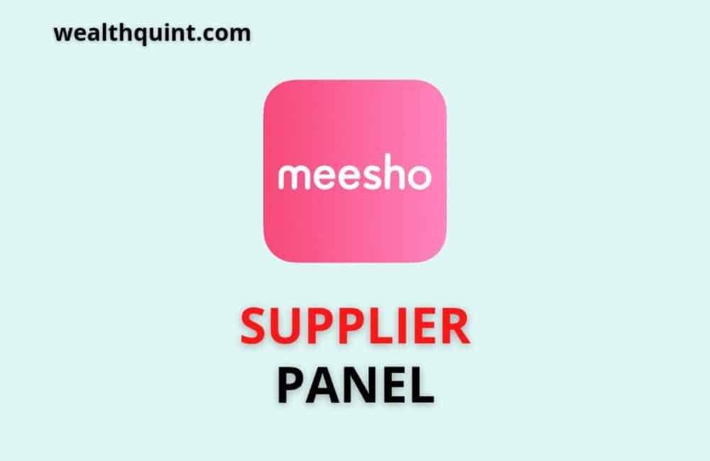Meesho Supplier Panel