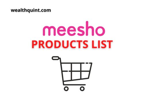Meesho products list