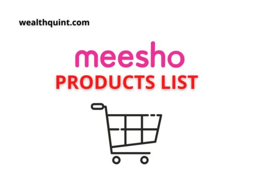 Meesho products list