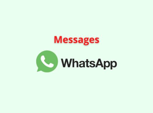 Messages WhatsApp