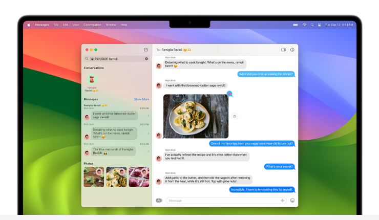 macOS Sonoma Best Features 6 Messages and Collaboration macOS Sonoma best feature