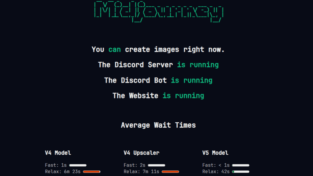 How To Fix Midjourney Not Generating Images? 3 Midjourney image not working midjurney status