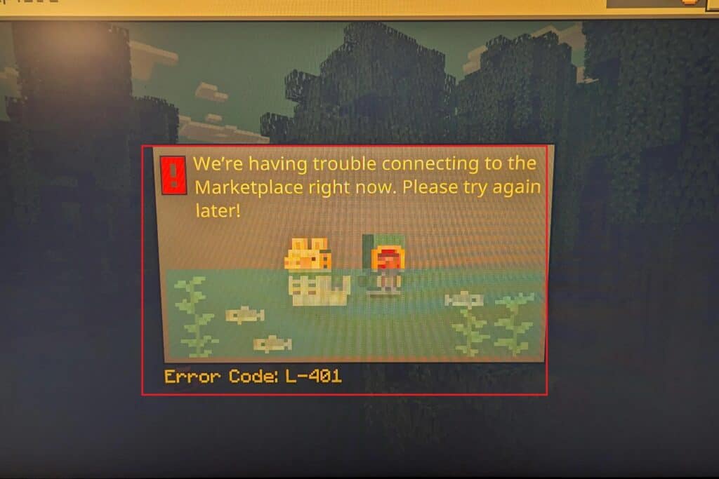 How To Fix Minecraft Error Code L-401 2 Minecraft Error Code L 401