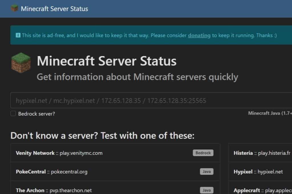 How To Fix Minecraft Error Code L-401 3 Minecraft servers status