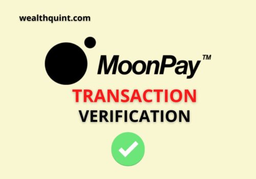 MoonPay transaction verification