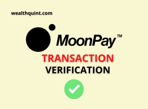 MoonPay transaction verification