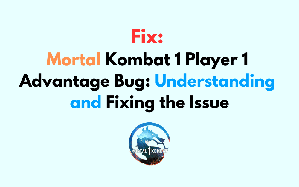 Mortal Kombat 1 tem bug que favorece o player 1