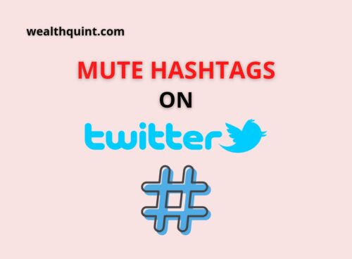 Mute hashtag on twitter