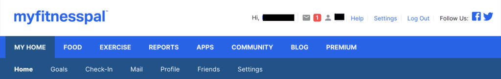 How to Fix “Login failed we were unable to connect to the server to log you in” on MyFitnessPal 5 MyFitnessPal browser header screenshot login fail cannot connect server