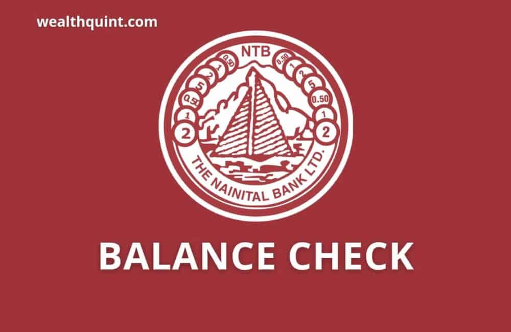 Nanital Bank Balance check